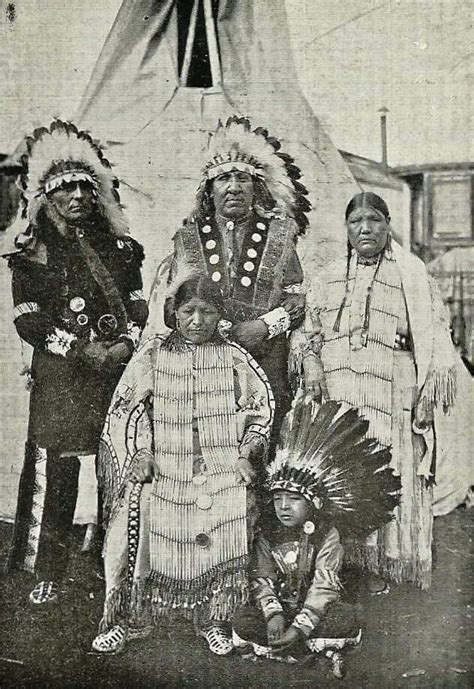 Old Photos Of Oglala Lakota Folks Taken Between 1868 And 1947 {homeland Is Primarily In South D