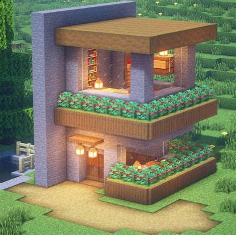The Bench Hub Minecraft On Instagram Stone Modern House What Do
