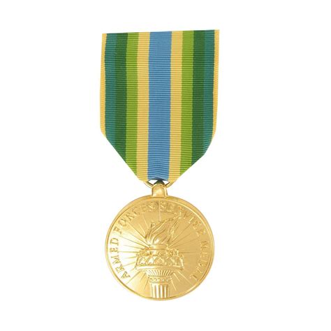 Medal Large Anodized Armed Forces Service Anodized Full Size Medals