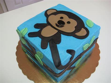 Monkey Cakes Decoration Ideas Little Birthday Cakes