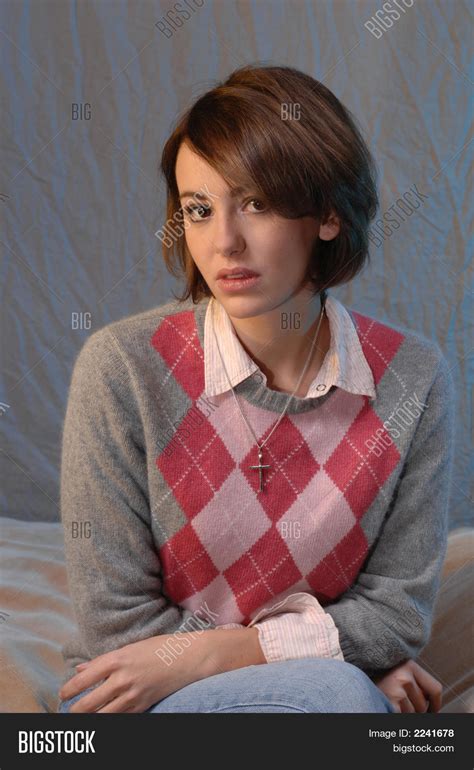 Cute Young Christian Woman Image And Photo Bigstock