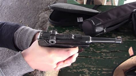 Shooting My Wwi German P08 Luger Youtube