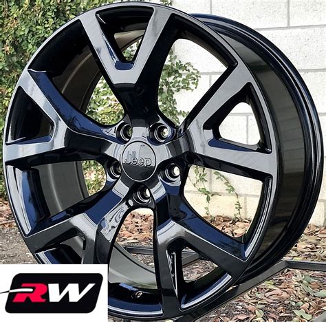 18 inch wheels are made mostly from aluminum alloy, which means these rims are more lightweight than steel ones. 18" inch RW Wheels for Jeep Compass 2018-2019 Gloss Black ...