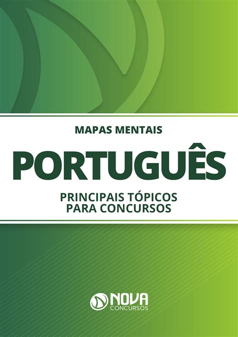 Mapas Mentais Português Principais Tópicos Para Concursos Pdf