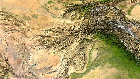 Afghanistan Maps 3d Model