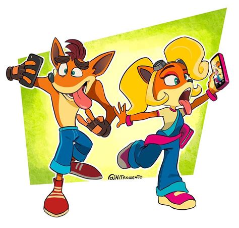 Crash Bash Crash Team Racing Anime Couples Manga Cute Anime Couples