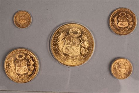 Peru are scheduled to compete at the 2020 summer paralympics from 24 august to 5 september 2021. Lot 415: Lot of 5 Peruvian Gold Coins, 1959 & 1960