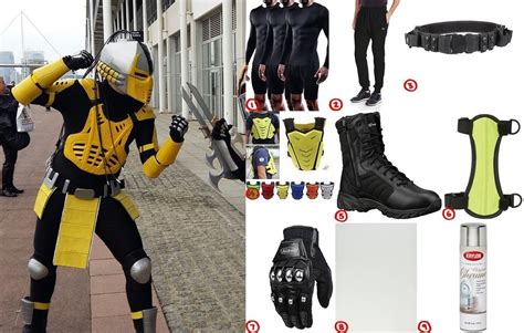 Dress Like Cyrax From Mortal Kombat Costume For Cosplay And Halloween