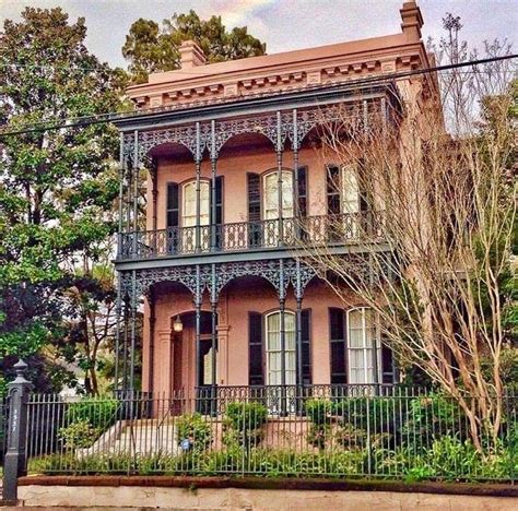 Late 1800s New Orleans La Garden District French Provincial Home
