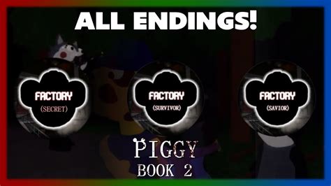 Piggy Book 2 Chapter 6 Gameplay With All Endings Roblox Youtube