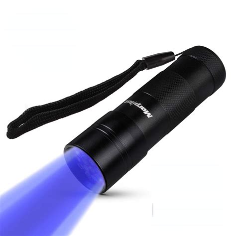Reveal an invisible universe with 51 led uv flashlight black light. WindFire UV Black Light Flashlight Zoomable CREE UV ...