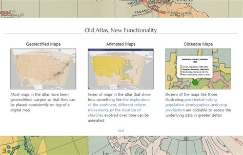 Atlas Of The Historical Geography Of The United States Online Maps