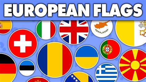 Guess All The 45 European Flags Flag Quiz One News Page Video
