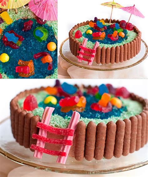 The cake mom & co. 50 Amazing and Easy Kids' Cakes | Swimming Pool Cake