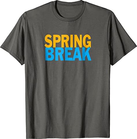 Spring Break T Shirt College Girls Coed Party Shirts Clothing