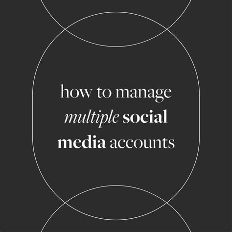 How To Manage Multiple Social Media Accounts With Less Stress — Big