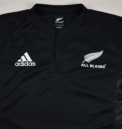 All Blacks New Zealand Rugby Adidas Shirt L Rugby Rugby Union New