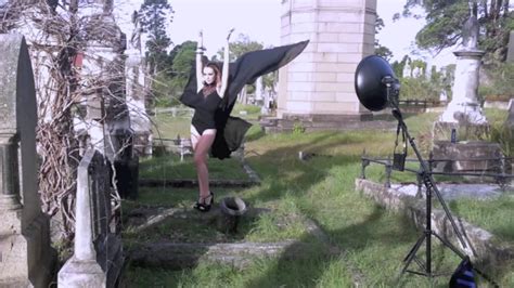 Cemetery Fashion Shoot Youtube