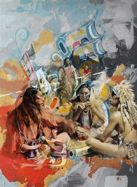 First Nations 42 Painting By Corporate Art Task Force Pixels