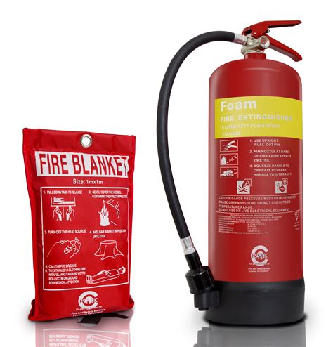 Fire Extinguishers Safety And Security Fireshield 2ltr Afff Foam Fire Extinguisher And 1m X 1m Soft