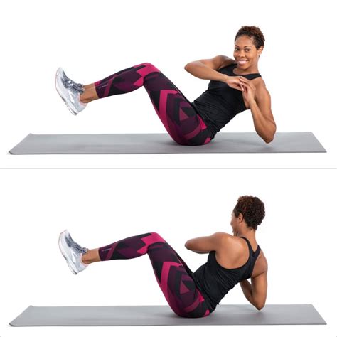seated russian twist best oblique exercises without weights popsugar fitness photo 7