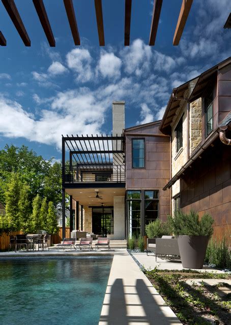 Colgate Residence 2 Contemporary Patio Dallas By Shm Architects
