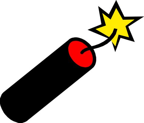 Vector Illustration Of Dynamite Tnt Firecracker Fireworks Petardo