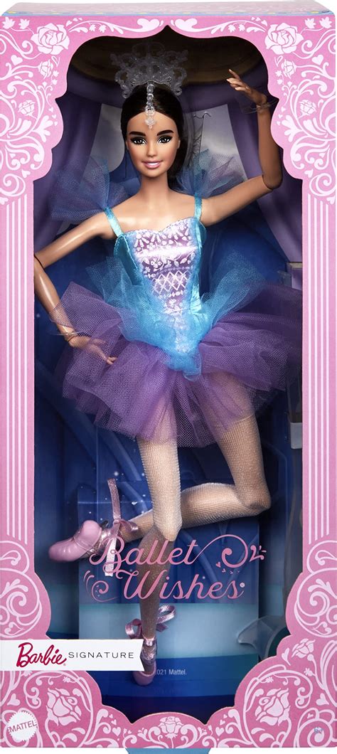 Buy Barbie Signature Ballet Wishes Doll Brunette 12 In Posable Wearing Ballerina Costume