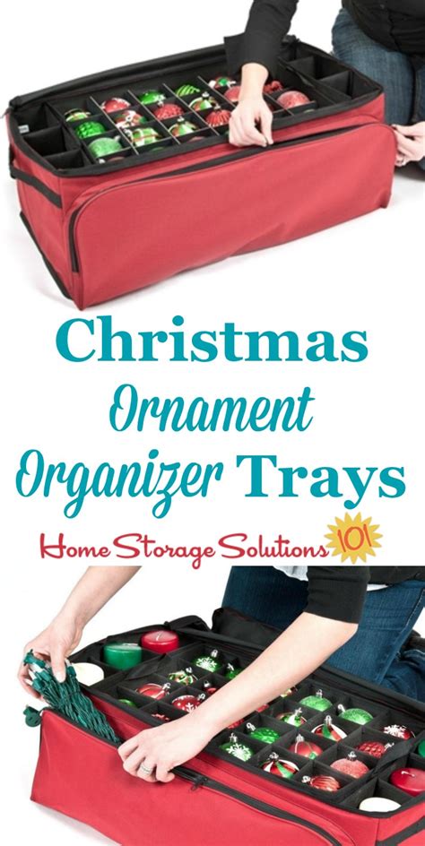 Create photo ornaments and keepsakes that will bring joy to the world for many holidays seasons does a photo ornament have to go on a tree? Christmas Ornament Organizer Trays For Lots Of Storage