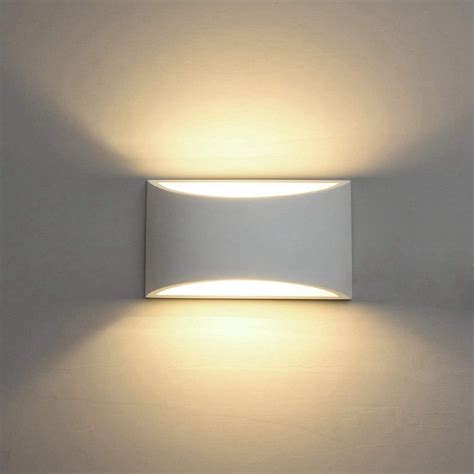 Gohope Modern Led Wall Sconce Lighting Fixture Lamps 7w Warm White