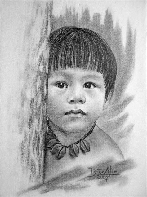 Niño Indigena Dibujo Imagui