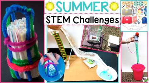 Summer Stem Challenge Events Feel Good Teaching Summer Stem Stem