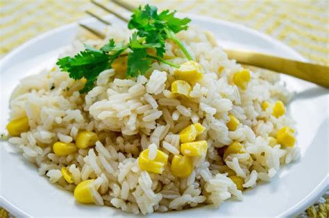 Arroz Con Maiz White Rice With Corn Recipe Latina Mom Meals