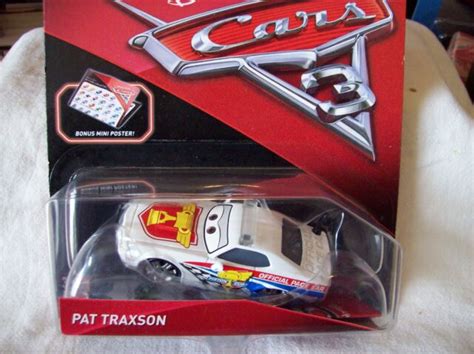 Disney Pixar Cars 3 Pat Traxson 2018 Release Official Pace Car Ebay