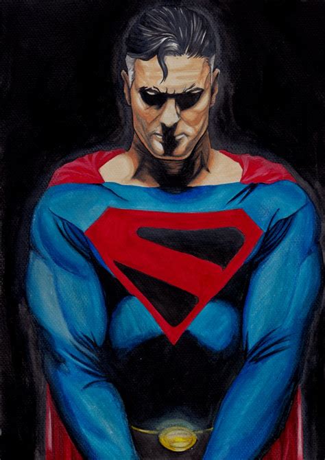 Superman Kingdom Come Redraw From Alexross Art By Sabmarin On Deviantart