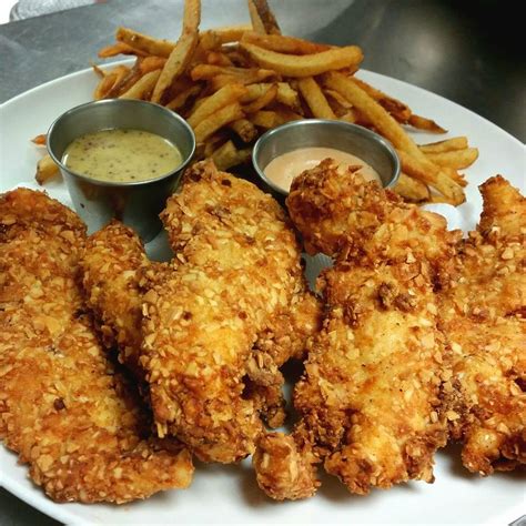 Almond Crusted Chicken Tenders Yonge St Clair