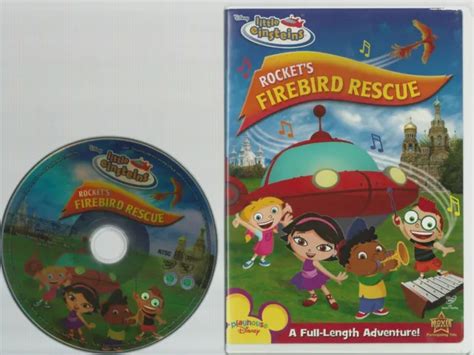 Little Einsteins Rockets Firebird Rescue Dvd 2007 Disc And Cover Art