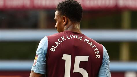 English Premier League Players Wear Black Lives Matter Kits Kneel