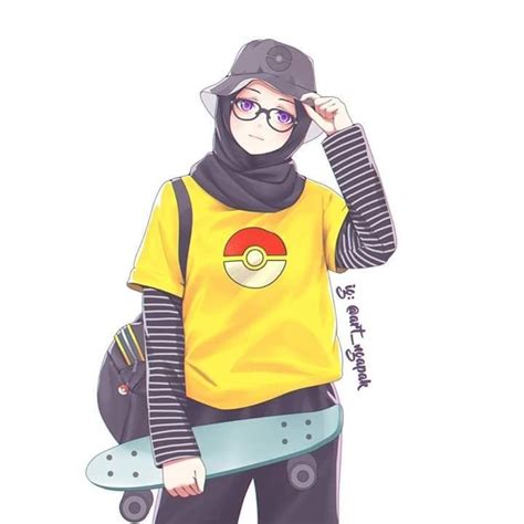 Karakter animasi cewek terimut n cantik menurut ane kaskus. Foto Animasi Muslimah Tomboy : Kumpulan Animasi Muslimah ...