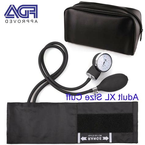 Manual Aneroid Sphygmomanometer Blood Pressure Cuff Bp Monitor