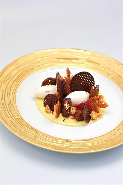 Dessert is also great for dinner parties because it's almost always a great option for preparing ahead of time. Plated desserts | Fine dining desserts, Plated desserts, Dessert presentation