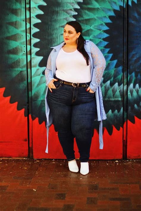 where do you find the perfect plus size high waist skinny jeans ready to stare