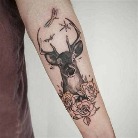 Update More Than 74 Deer Tattoos For Females Best Incdgdbentre