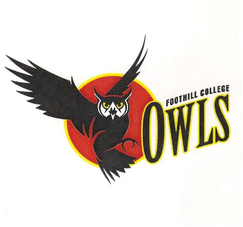 Logo Foothill College Owls By Robin Reynolds At