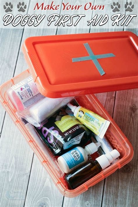 Diy First Aid Kit Box Diy Lunchbox First Aid Kit Little Vintage