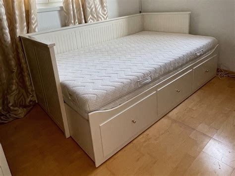 Unsere tochter soll ein neues bett bekommen. Ikea Bett Hemnes Tagesbett ausziehbar | Kaufen auf Ricardo