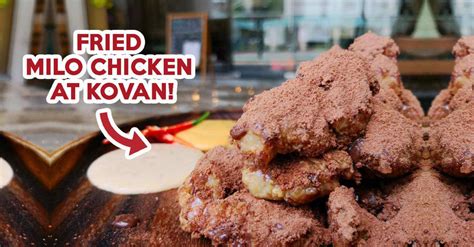 Fast food, fried chicken, korean, burger. Singapore Now Has Milo Fried Chicken That'll Make Nathan ...