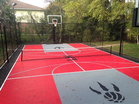 30x66 Multi Game Court Court Surface Is Duracourt By Snapsports