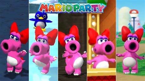 Evolution Of Birdo In Mario Party Games Youtube