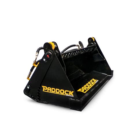 Paddock Mini Loader 4 In 1 Hydraulic Bucket Attachment Paddock